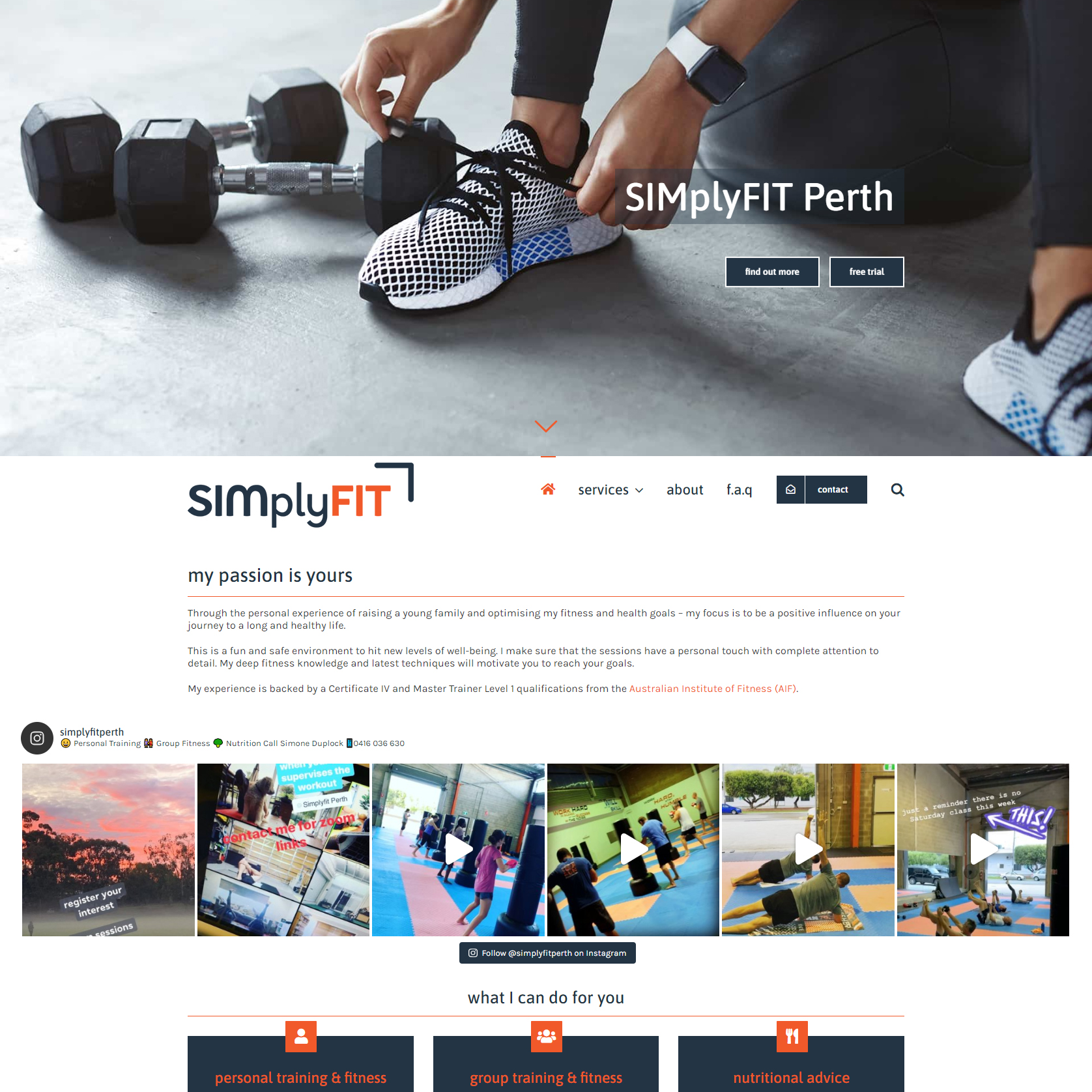 You are currently viewing SIMplyFIT Perth
